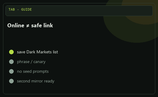 How to read market status notes