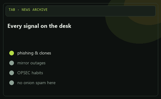 News archive
